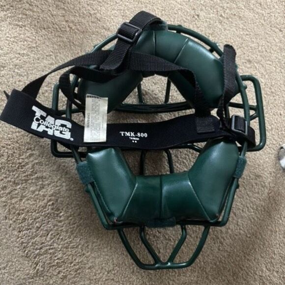 Tag Battle Gear TMK-800 Green Catcher Umpire Mask - Picture 5 of 7